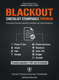BLACKOUT — Checklist Stampabile Premium
